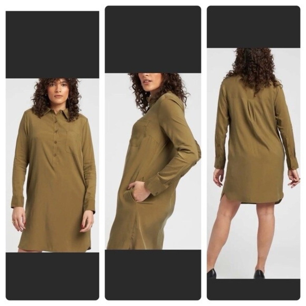 Universal Standard Cuprio Rubicon Shirt Dress